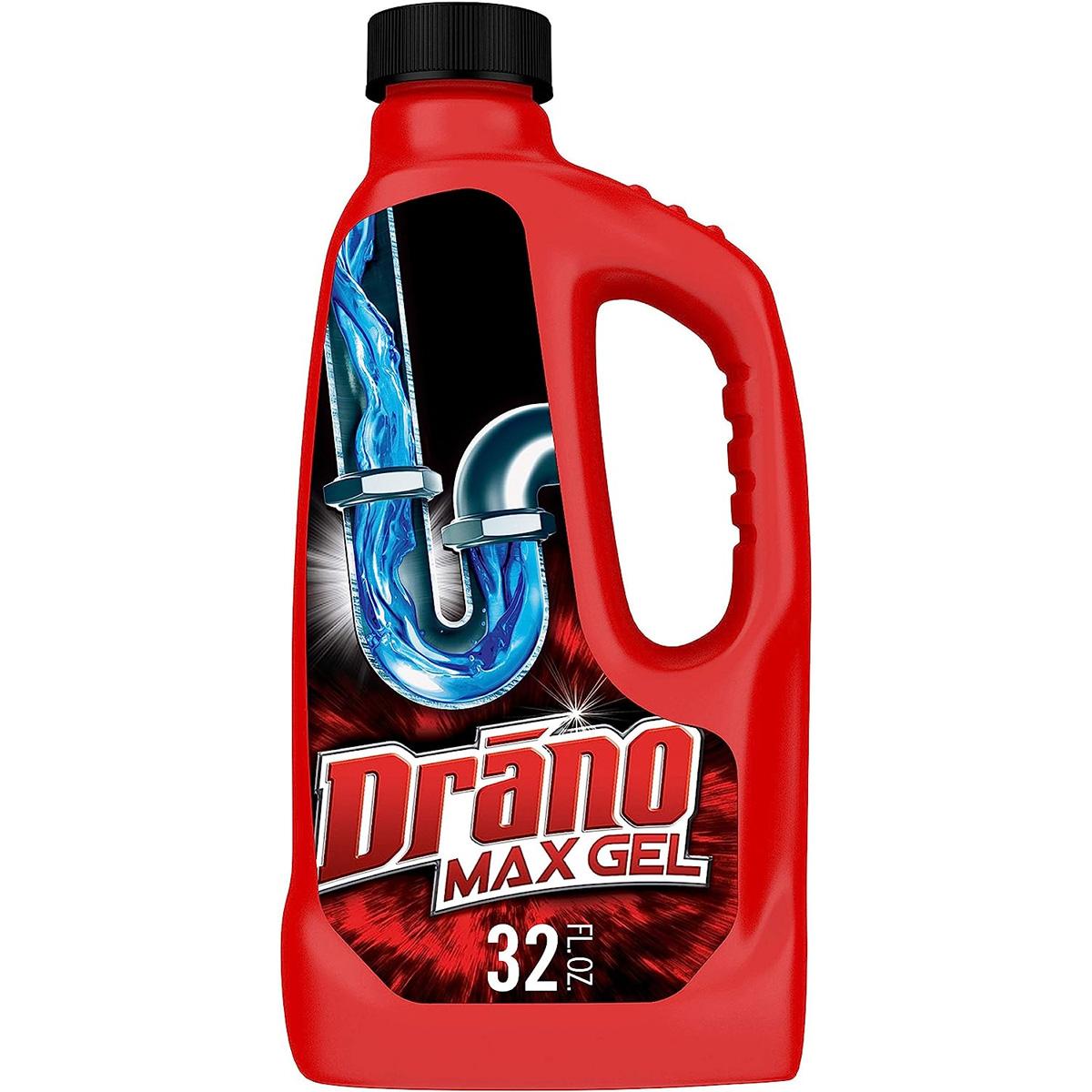 Drano Max Gel Household Clog Remover Cleaner 32oz for $3.51