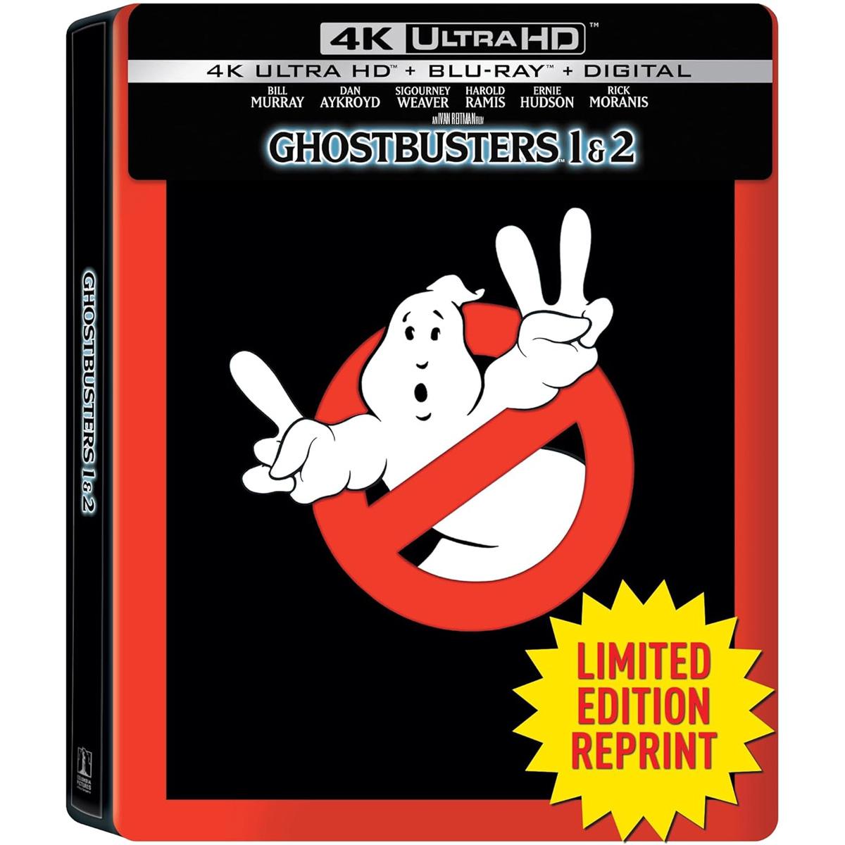 Ghostbusters and Ghostbusters II 4K Ultra HD for $36.29