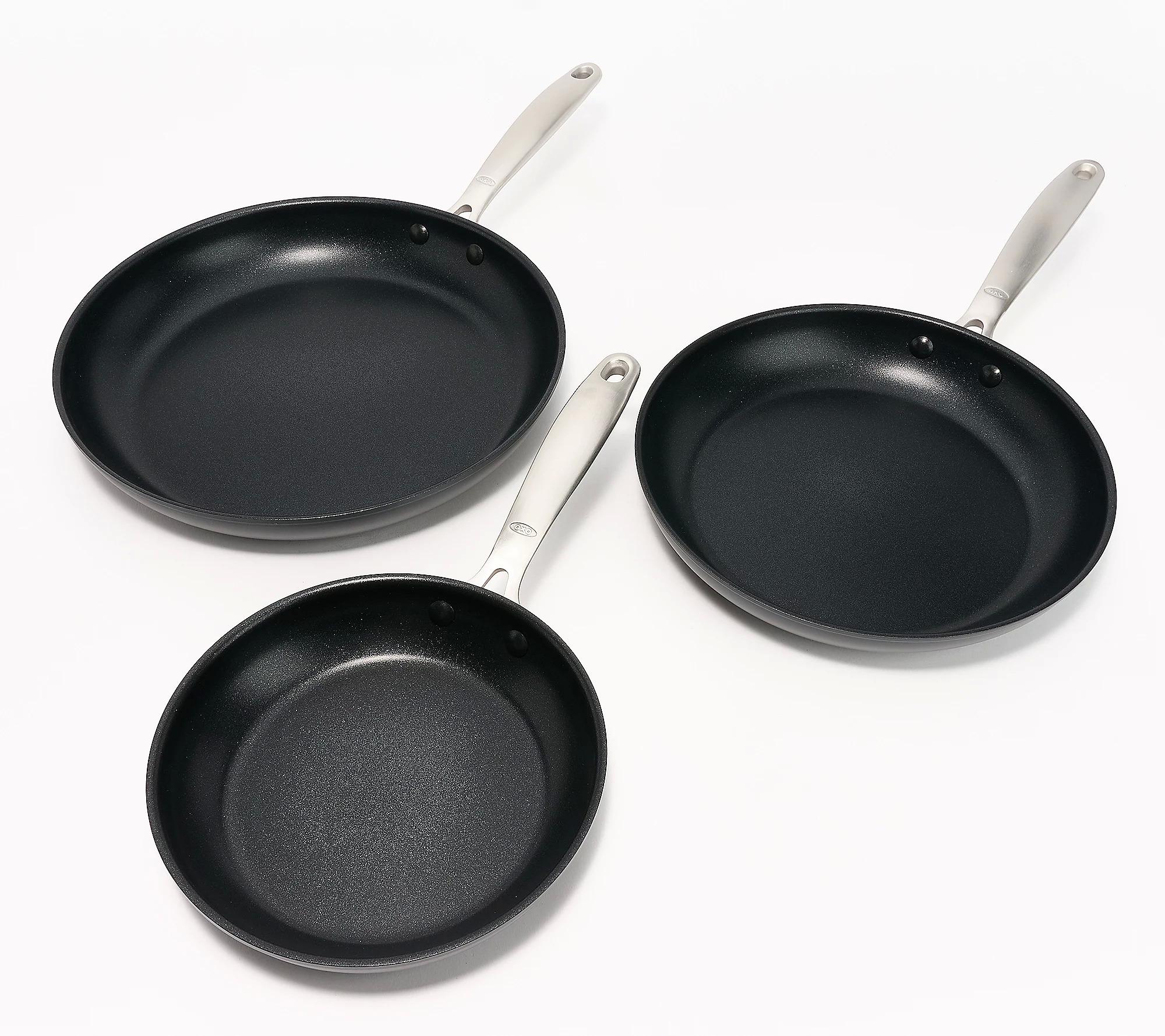 OXO Good Grips Pro 3-Piece Nonstick Hard Anodized Fry Pans for $39.99 Shipped