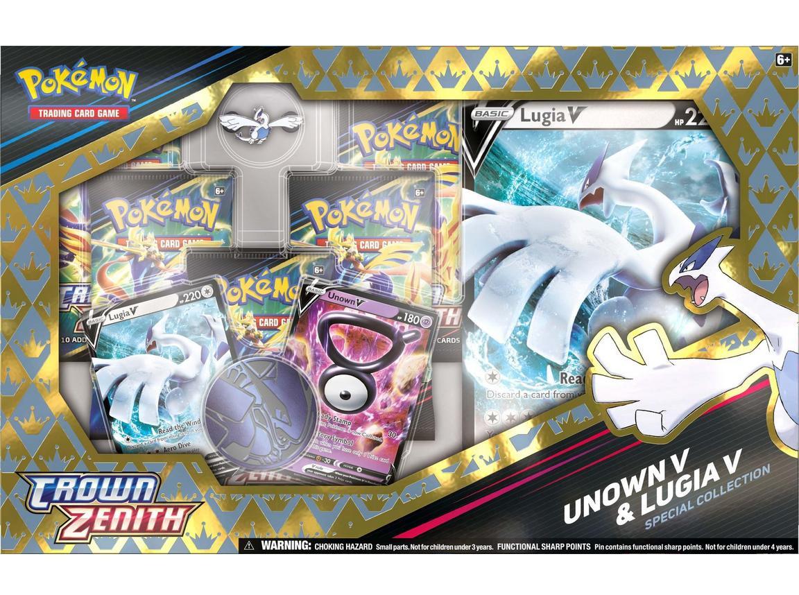 Pokemon Trading Card Game Crown Zenith Unown V Collection for $19.99
