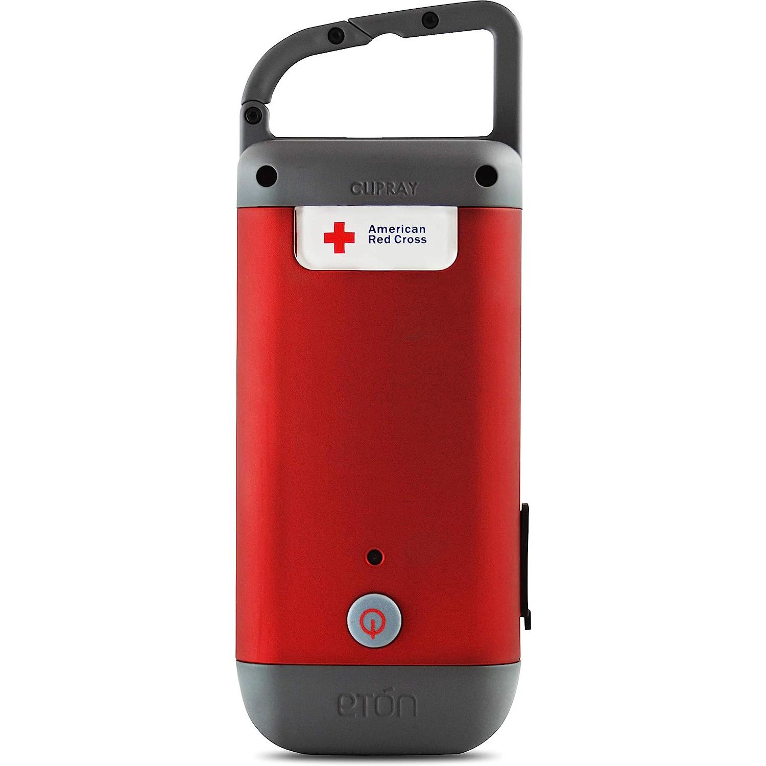 Eton American Red Cross Hand Crank Powered Flashlight for $4.88