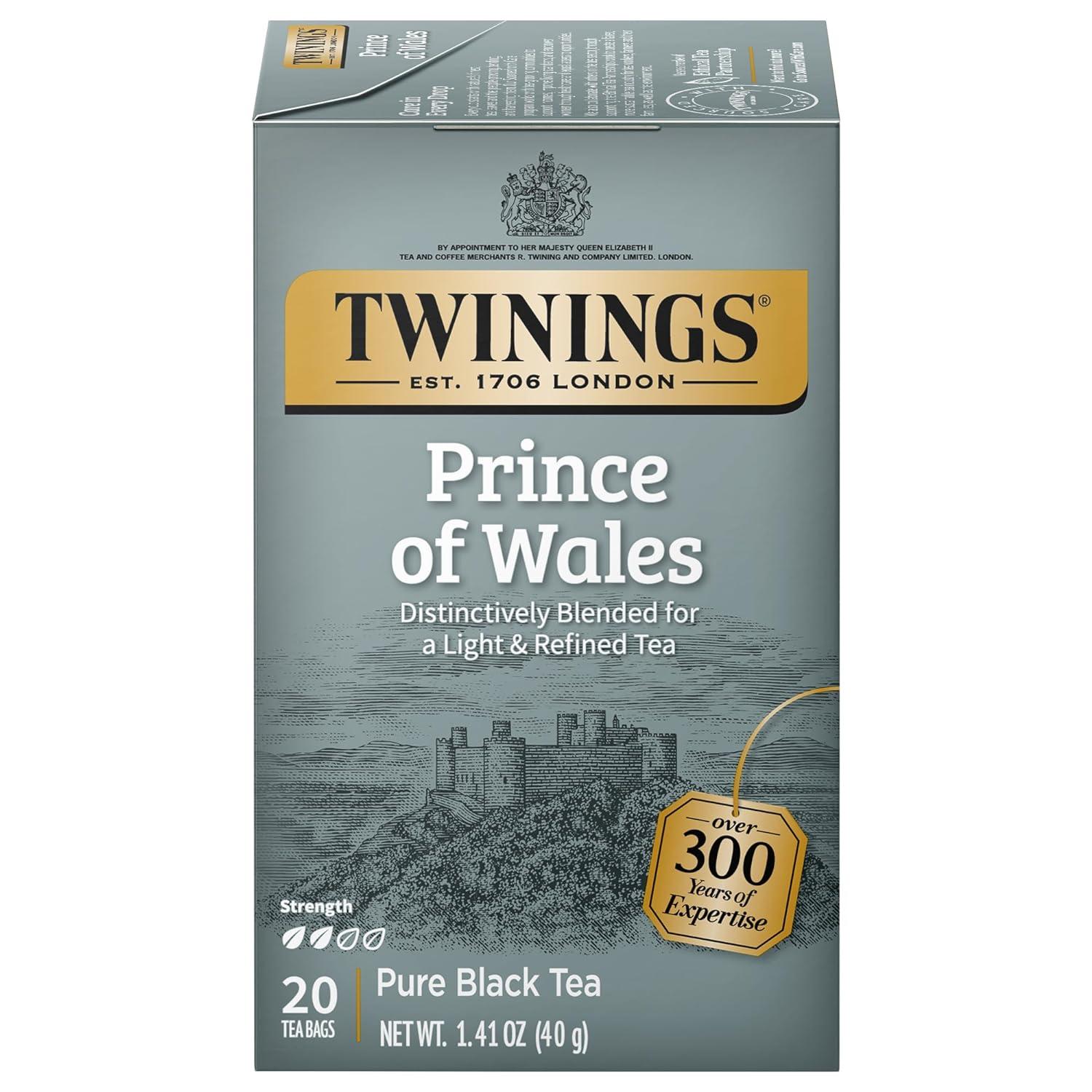 Twinings Black Tea Prince of Wales 120 Pack for $6.82