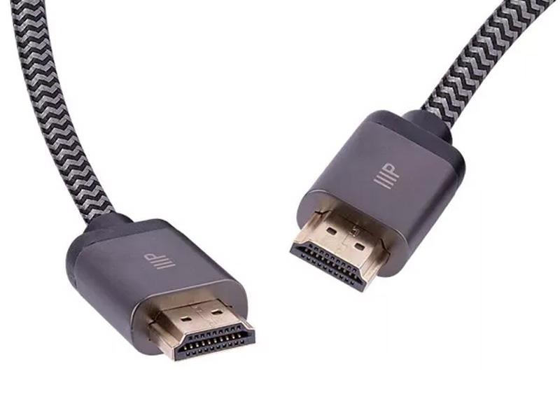 Monoprice 8K Certified 48Gbps Braided HDMI 2.1 Cable for $6.99