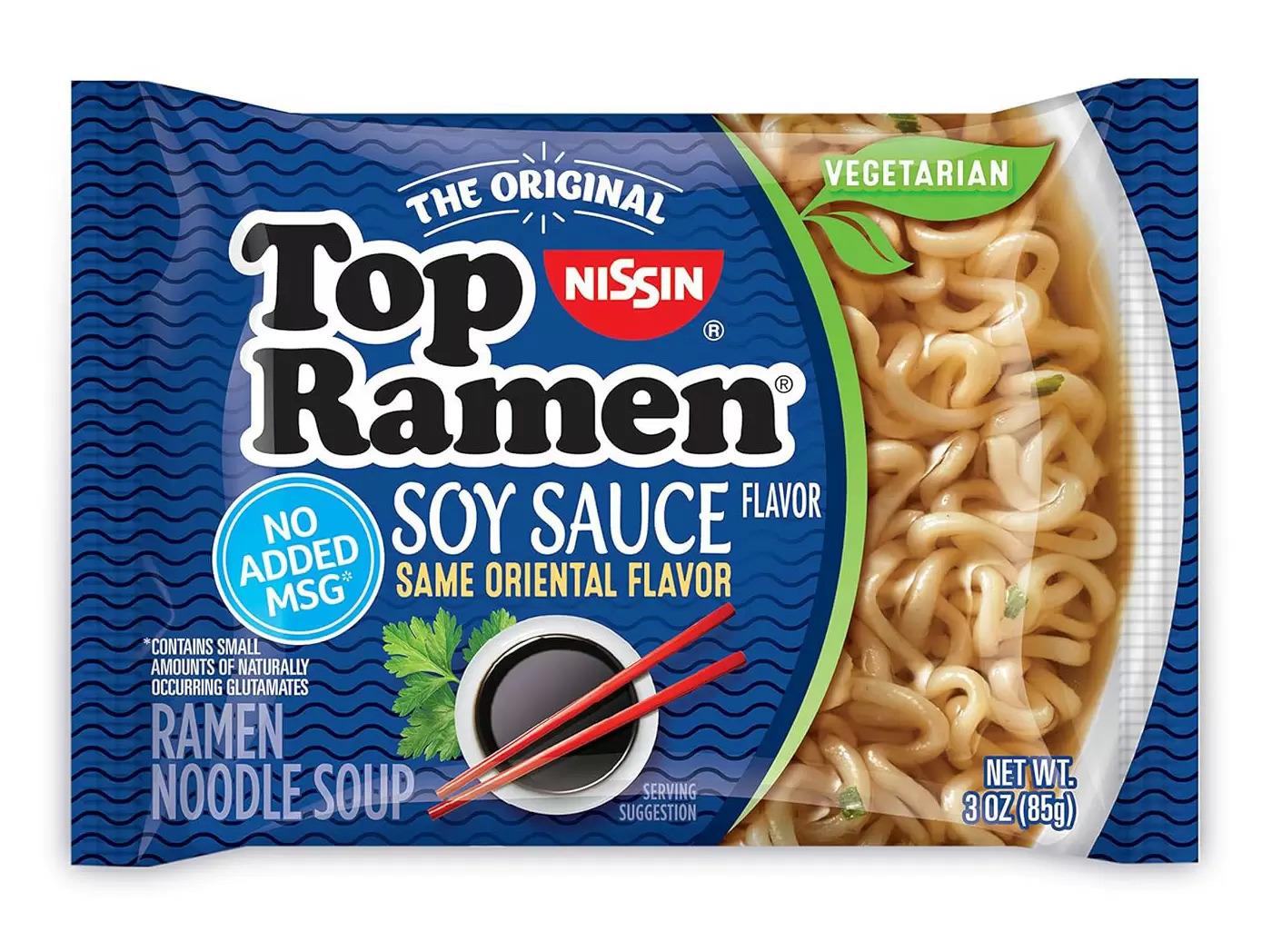 Nissin Top Ramen Noodle Soup 24 Pack for $7.52