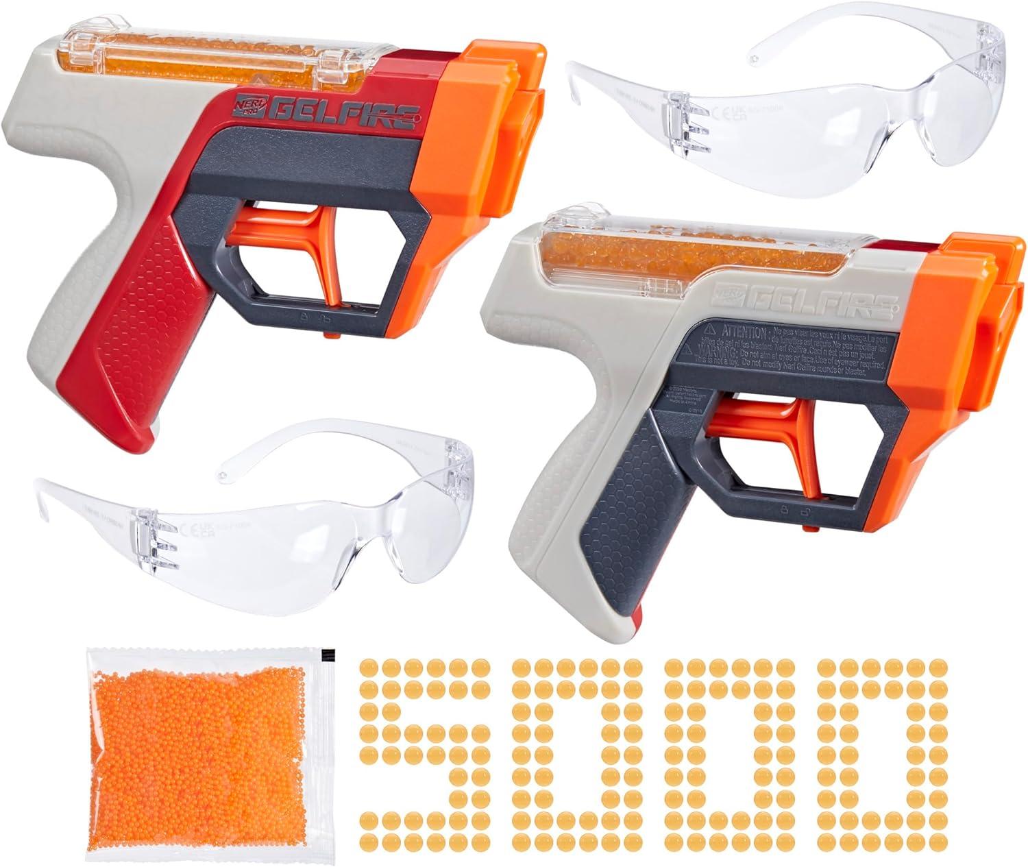 NERF Pro Gelfire Dual Wield Pack with 5000 Rounds for $7.49