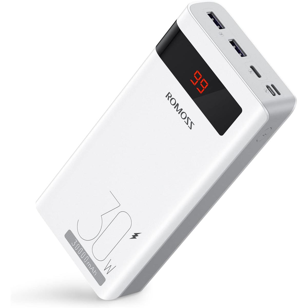 Romoss 30000mAh Sense8ps Pro Battery Bank Pack Portable Charger for $25.99 Shipped
