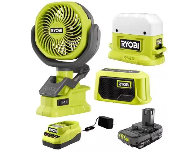 Ryobi One+ 18V 3-Tool Campers Kit for $64.97 Shipped