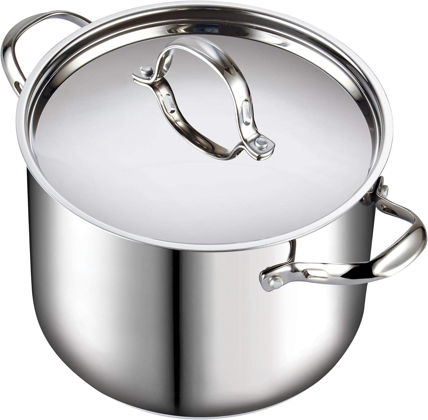 Cooks Standard 18/10 12qt Stainless Steel Stockpot for $37.82 Shipped