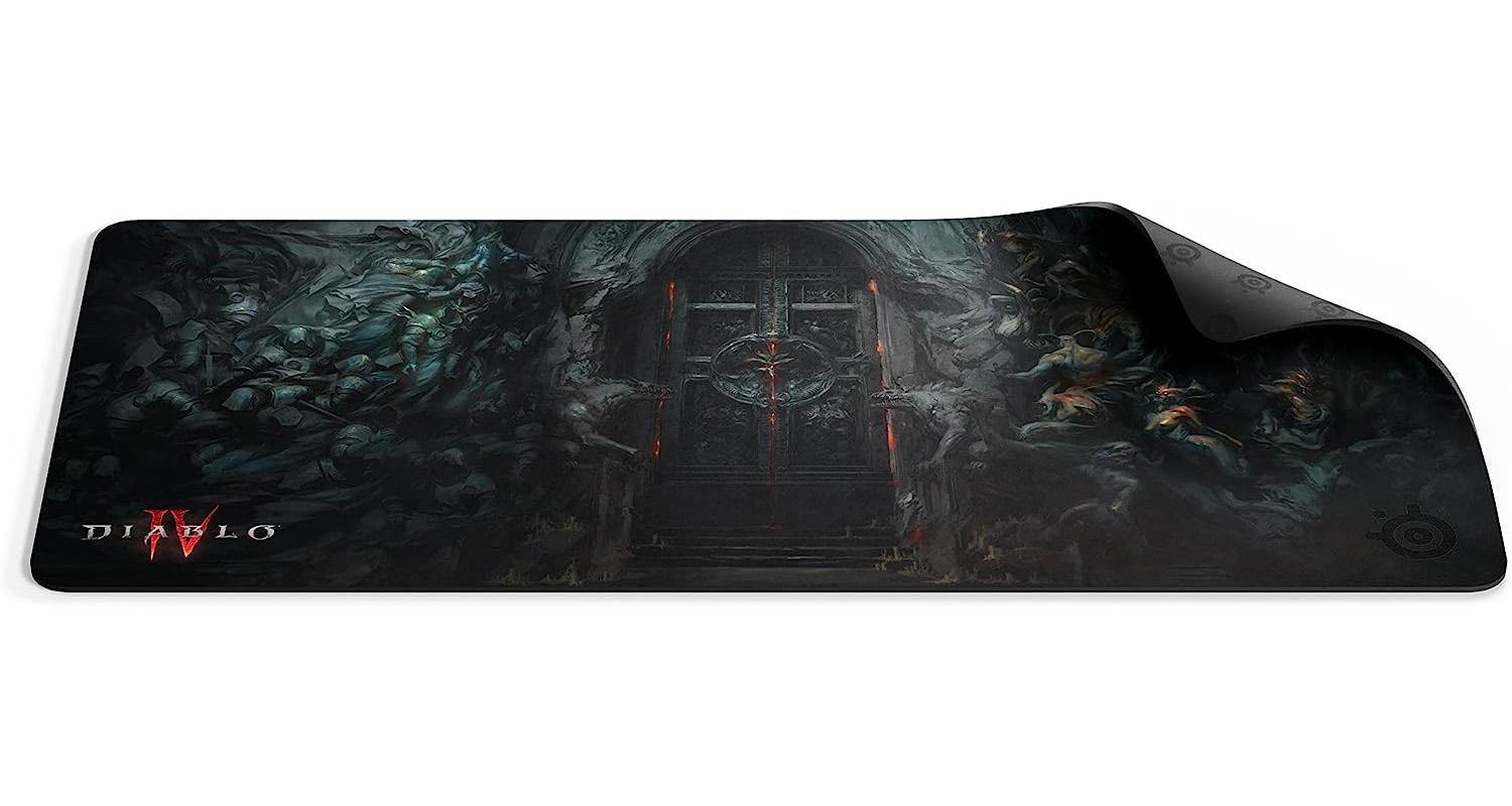 SteelSeries QcK XXL Thick Cloth Diablo IV Gaming Mouse Pad for $22.99