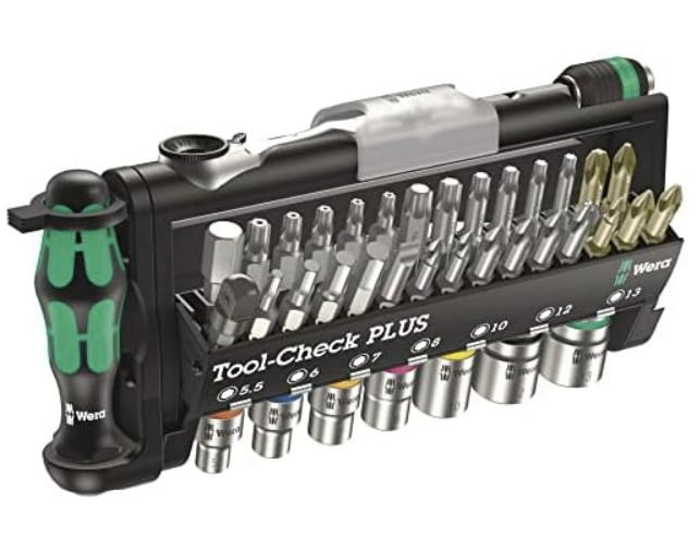 Wera Tool-Check Plus Bit Ratchet Set with Sockets for $63.99
