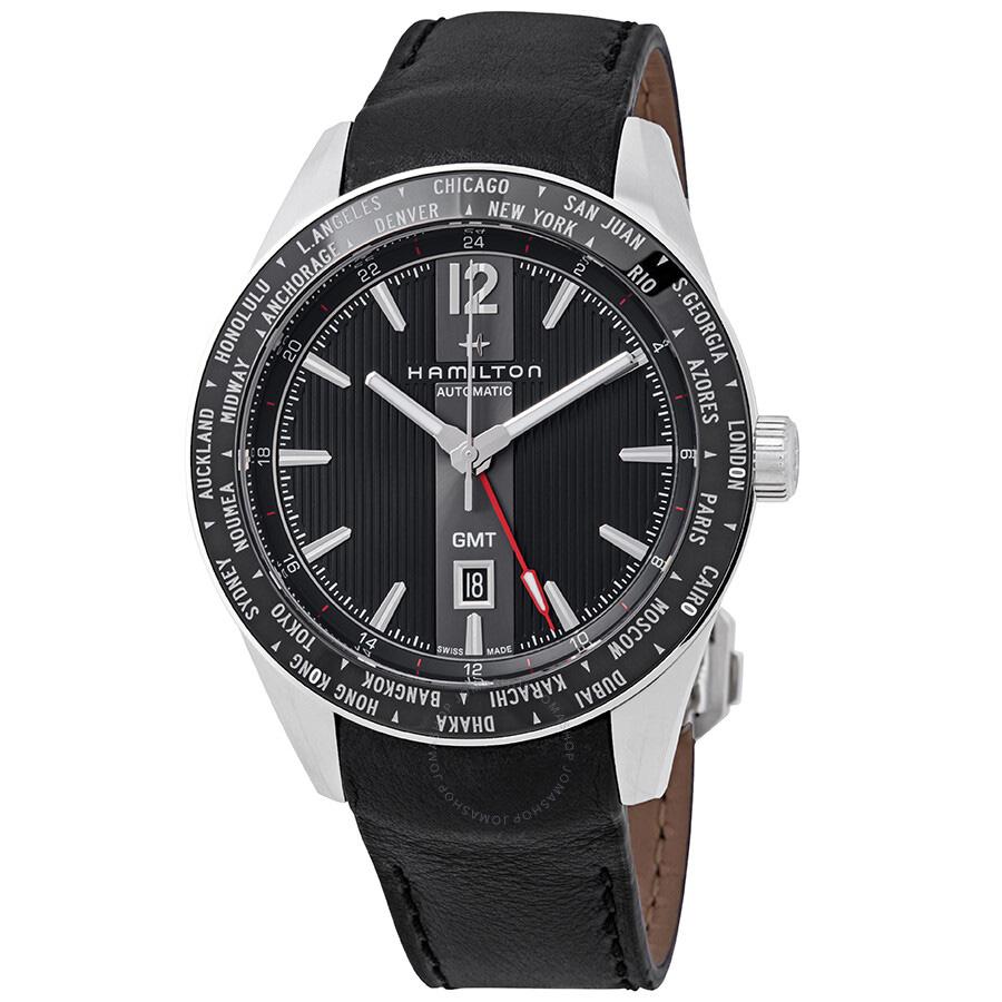 Hamilton Mens Broadway Automatic GMT Watch for $519 Shipped