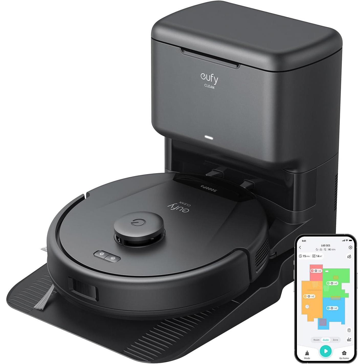 eufy L60 Robot Vacuum with Self Empty Station for $279.99 Shipped