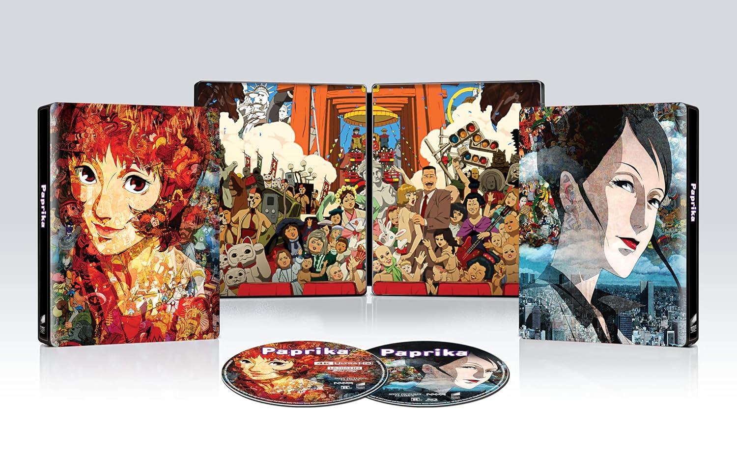 Paprika Limited Edition Steelbook 4K Ultra HD + Blu-ray for $27.59