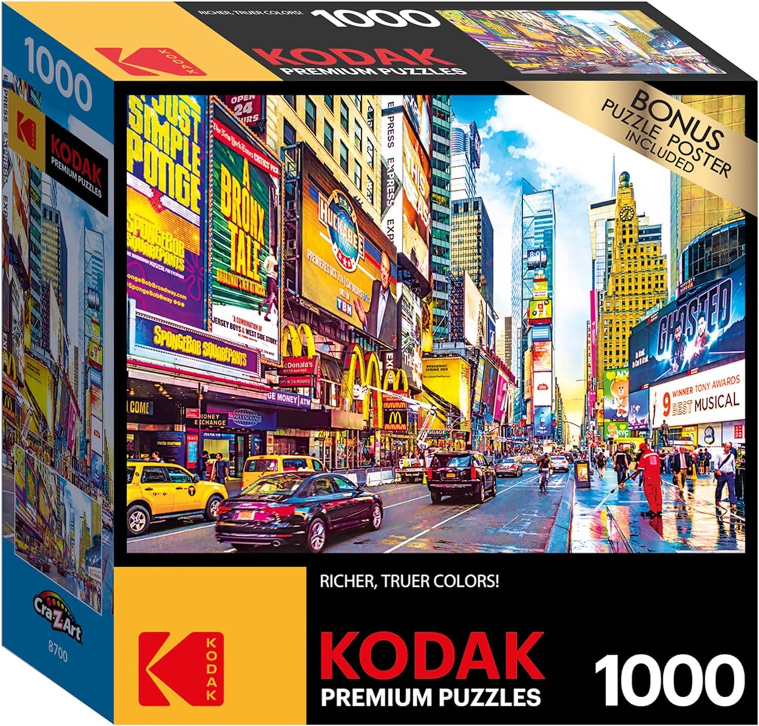 Cra-Z-Art Kodak Times Square 1000 Piece Jigsaw Puzzle for $5.92