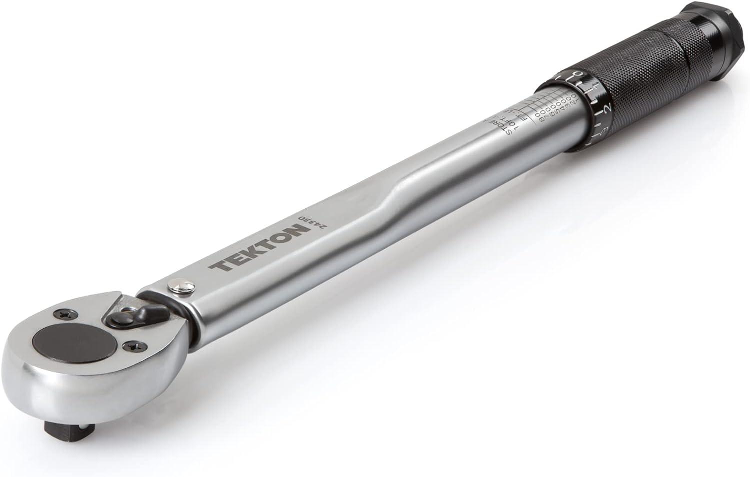 Tekton 3/8in Drive Micrometer Torque Wrench for $39.28 Shipped