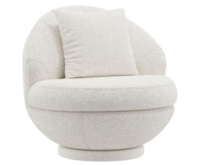 Hillsdale Boulder Upholstered Swivel Storage Chair for $150 Shipped