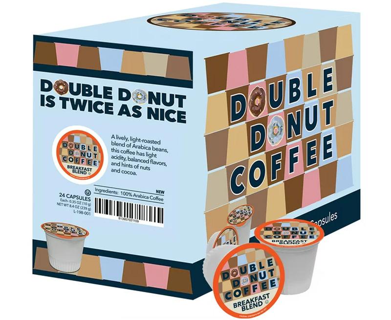 Keurig Double Donut Coffee K-Cup Pods 80 Pack for $22.39