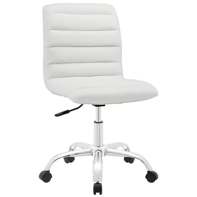 Modway Ripple Armless Mid Back Vinyl Office Chair for $39.99 Shipped