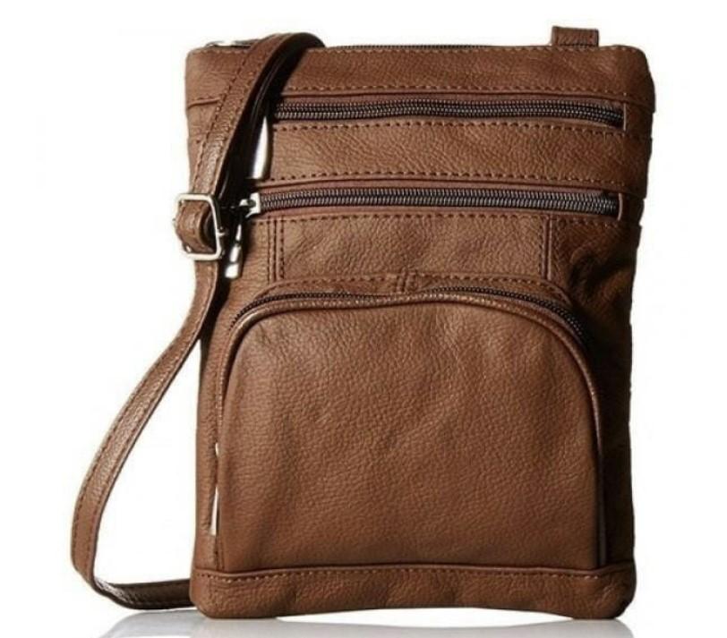 Super Soft Leather-Crossbody Bag for $10 Shipped