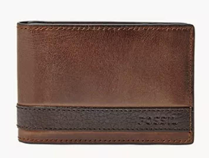 Fossil Quinn Money Clip Bifold Wallet for $11.99 Shipped