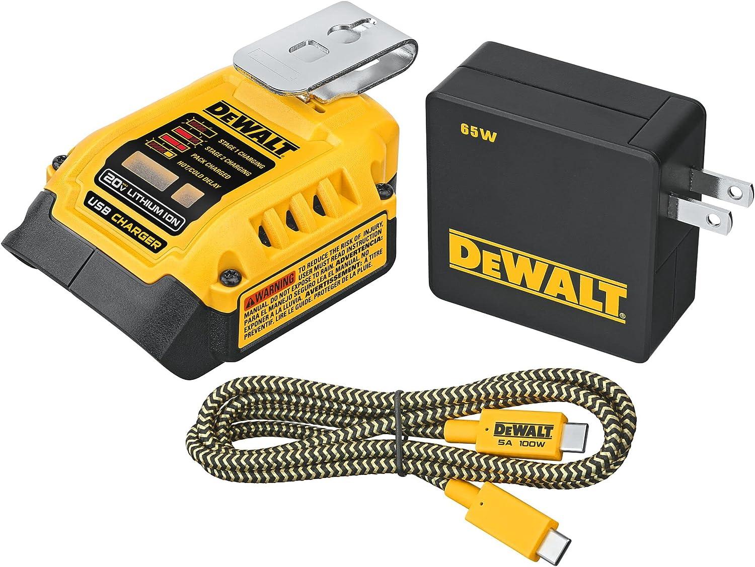 Dewalt DCB094K 20V Max Flexvolt USB Charging Kit for $56.92 Shipped