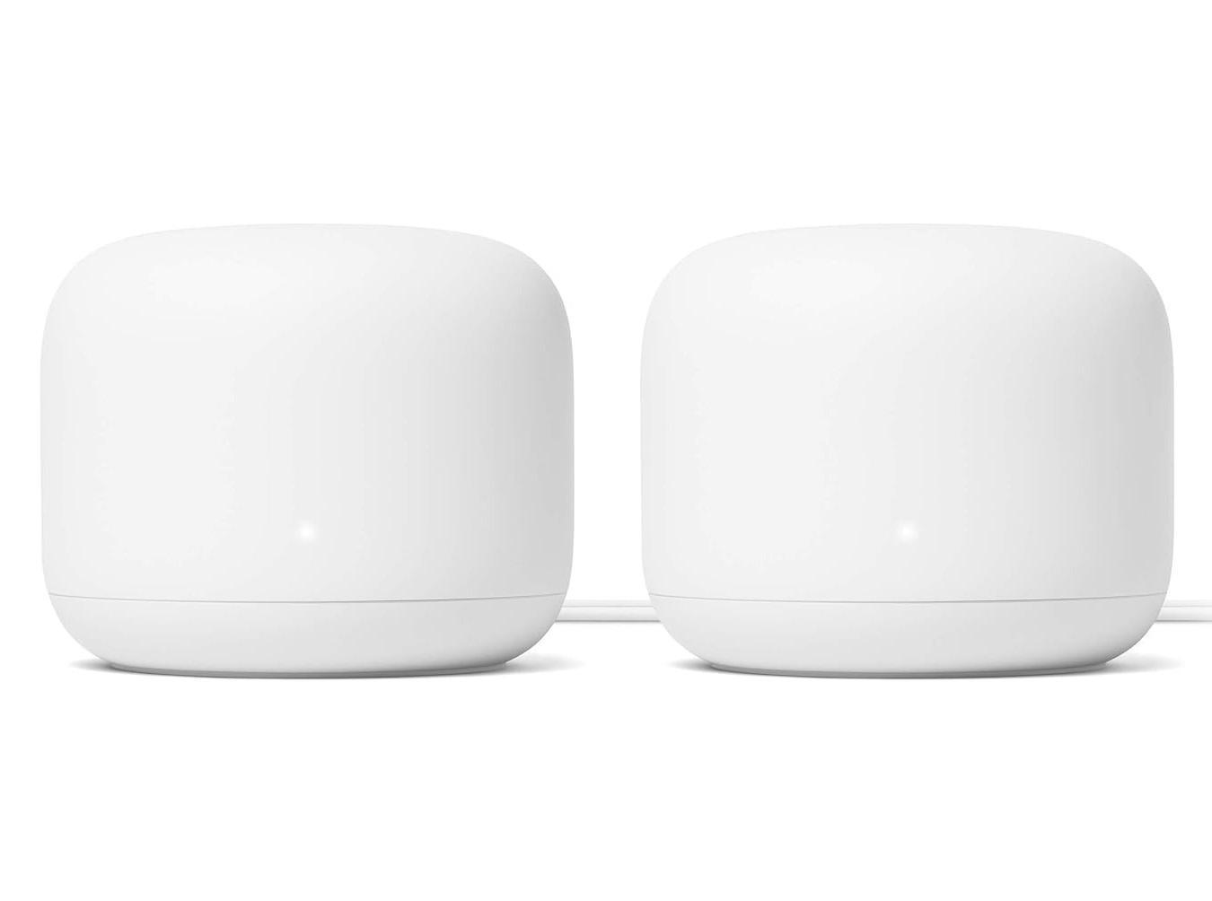 Google Nest Wifi Mesh Router 2 Pack for $83.60 Shipped