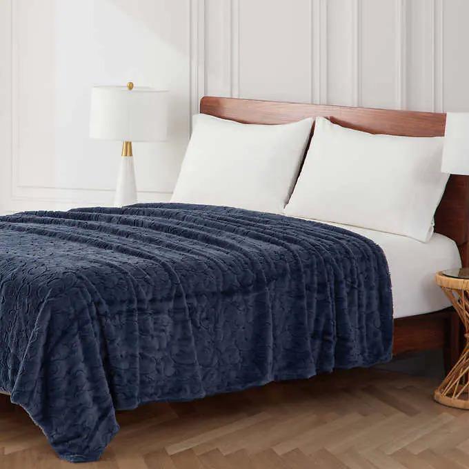 Berkshire Jacquard Faux Fur Queen Blanket for $6.97 Shipped