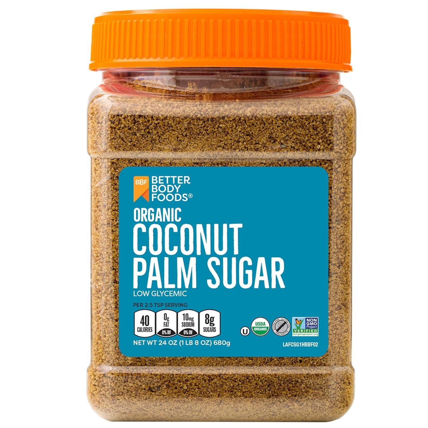 BetterBody Foods Organic Coconut Palm Sugar with $1 Credit for $5.58