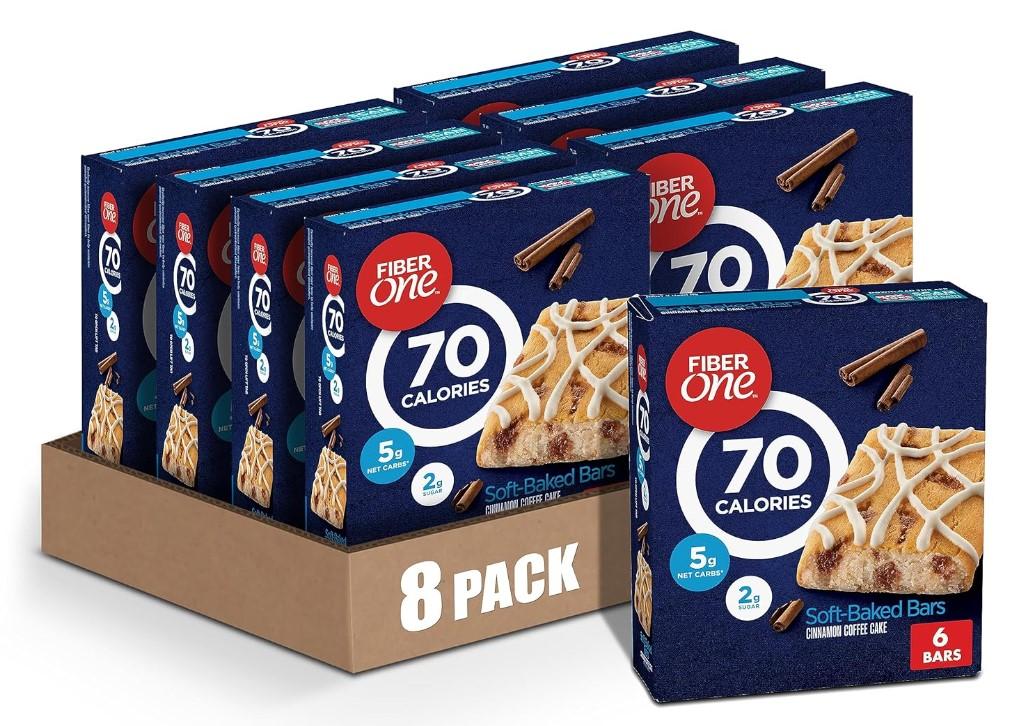 iber One 70 Calorie Soft-Baked Bars 48 Pack for $15.92