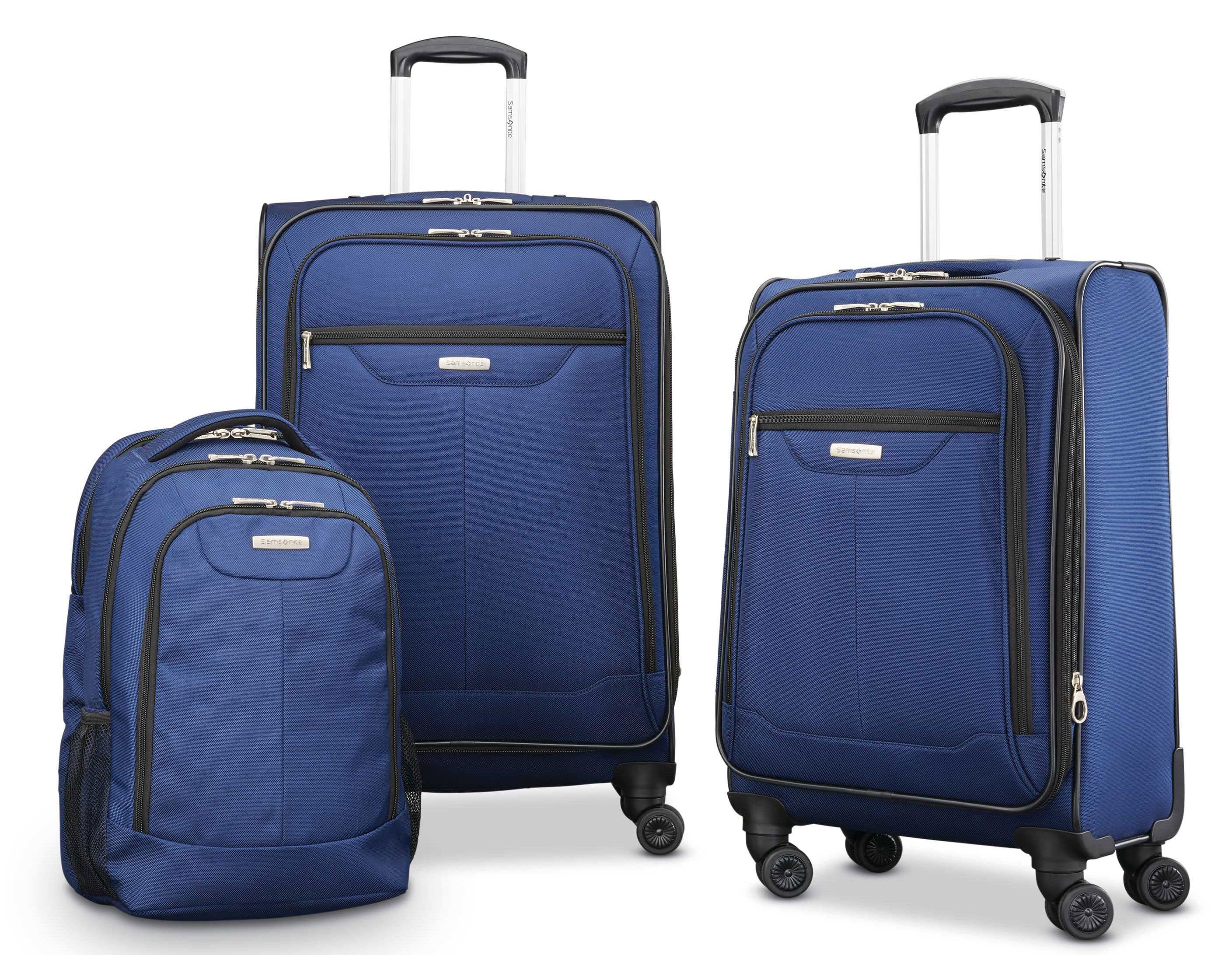 Samsonite Tenacity 3 Piece Softside Luggage Set for $129.99 Shipped
