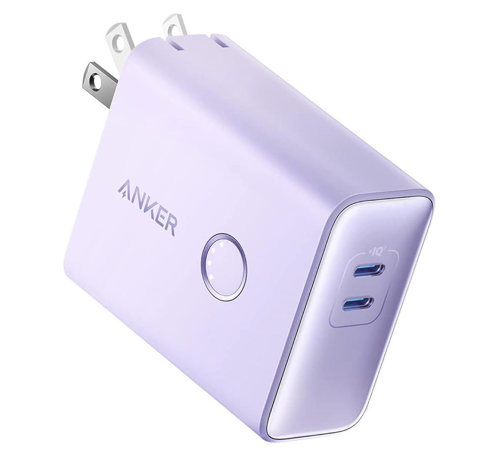 Anker 45W Wall Charger with 5000mAh 20w Portable Power Bank for $26.99