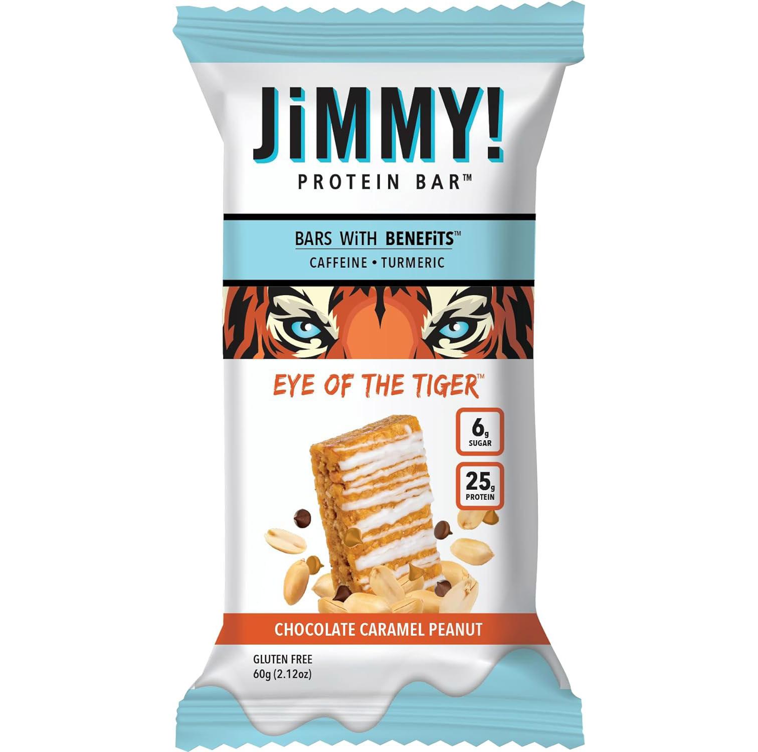 Jimmy Caramel Chocolate Nut 25g Protein Bar 12 Pack for $10.56