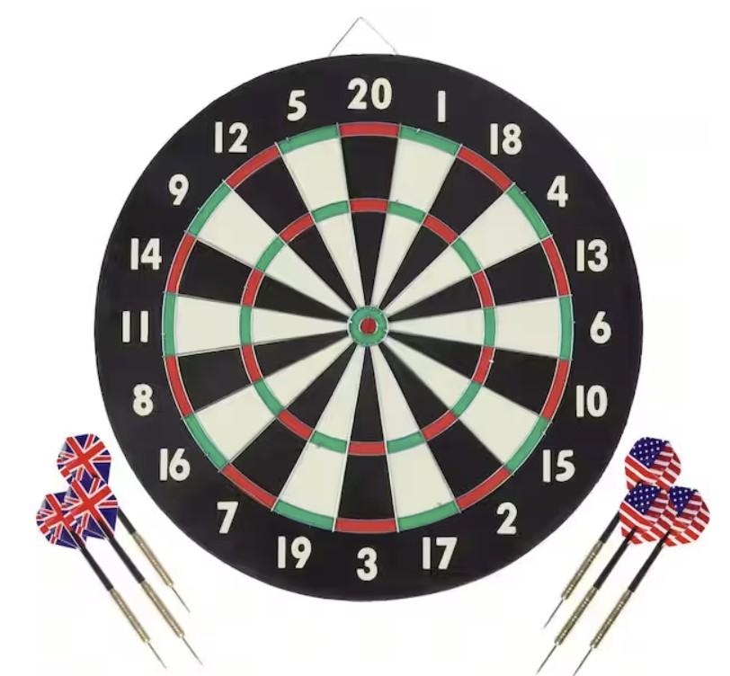 Dart Board Game Set with Darts for $11.99 Shipped