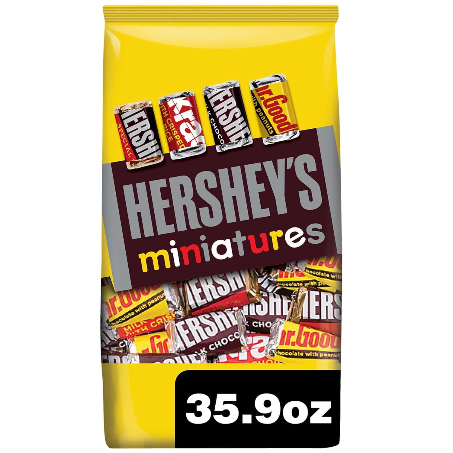 Hersheys Miniatures Assorted Chocolate Easter Candy Party Pack for $9.05