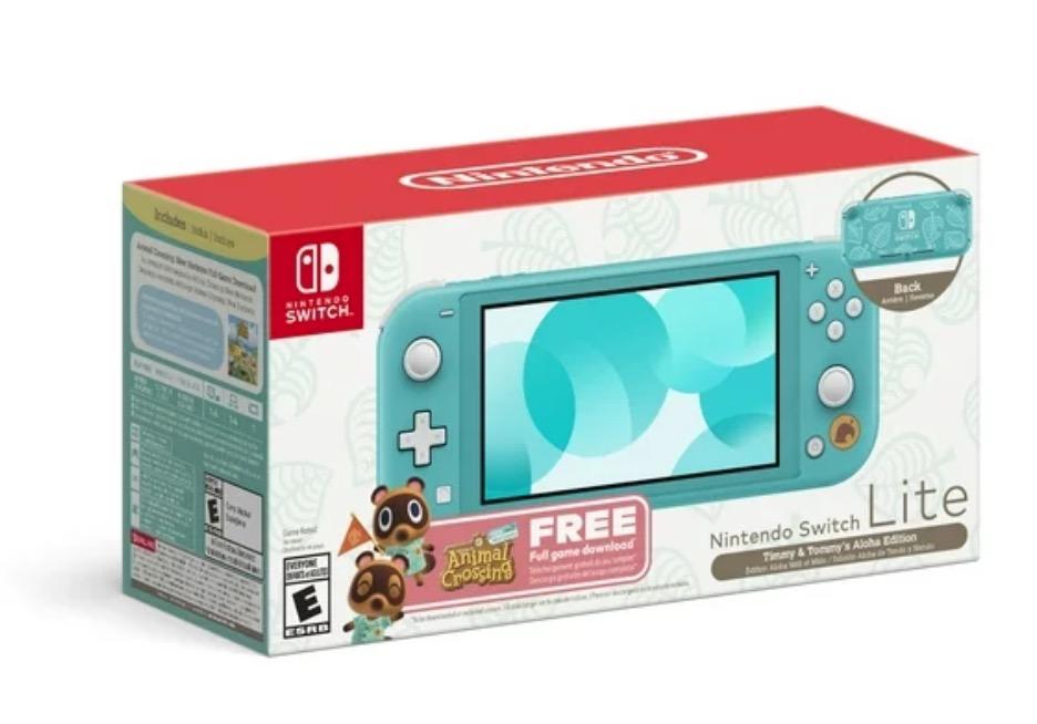 Nintendo Switch Lite with Animal Crossing new Horizons for $179 Shipped