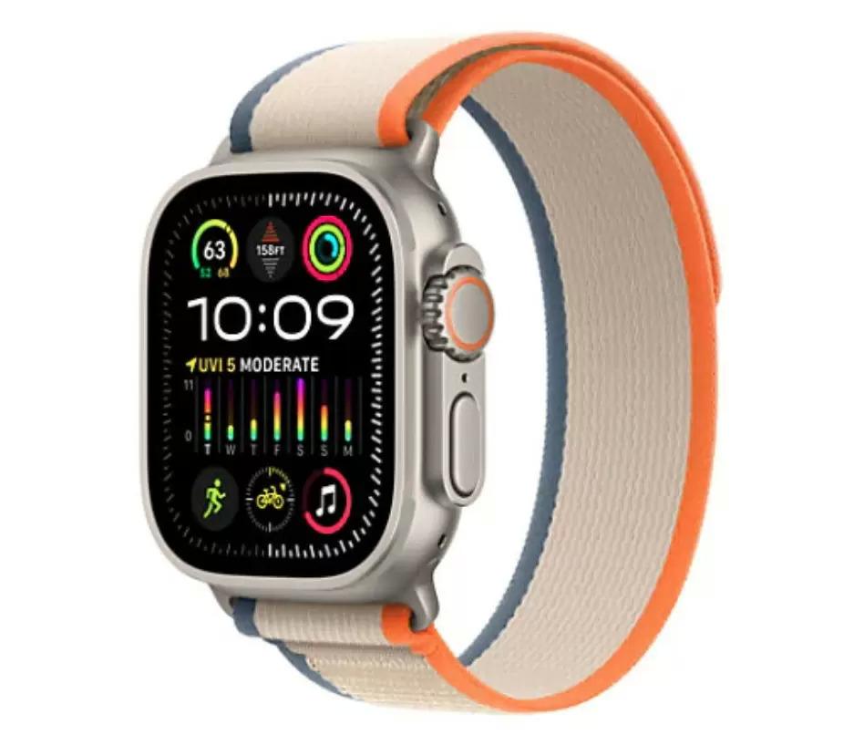 49mm Apple Watch Ultra 2 GPS + Cellular Smartwatch Orange Beige for $584.99 Shipped