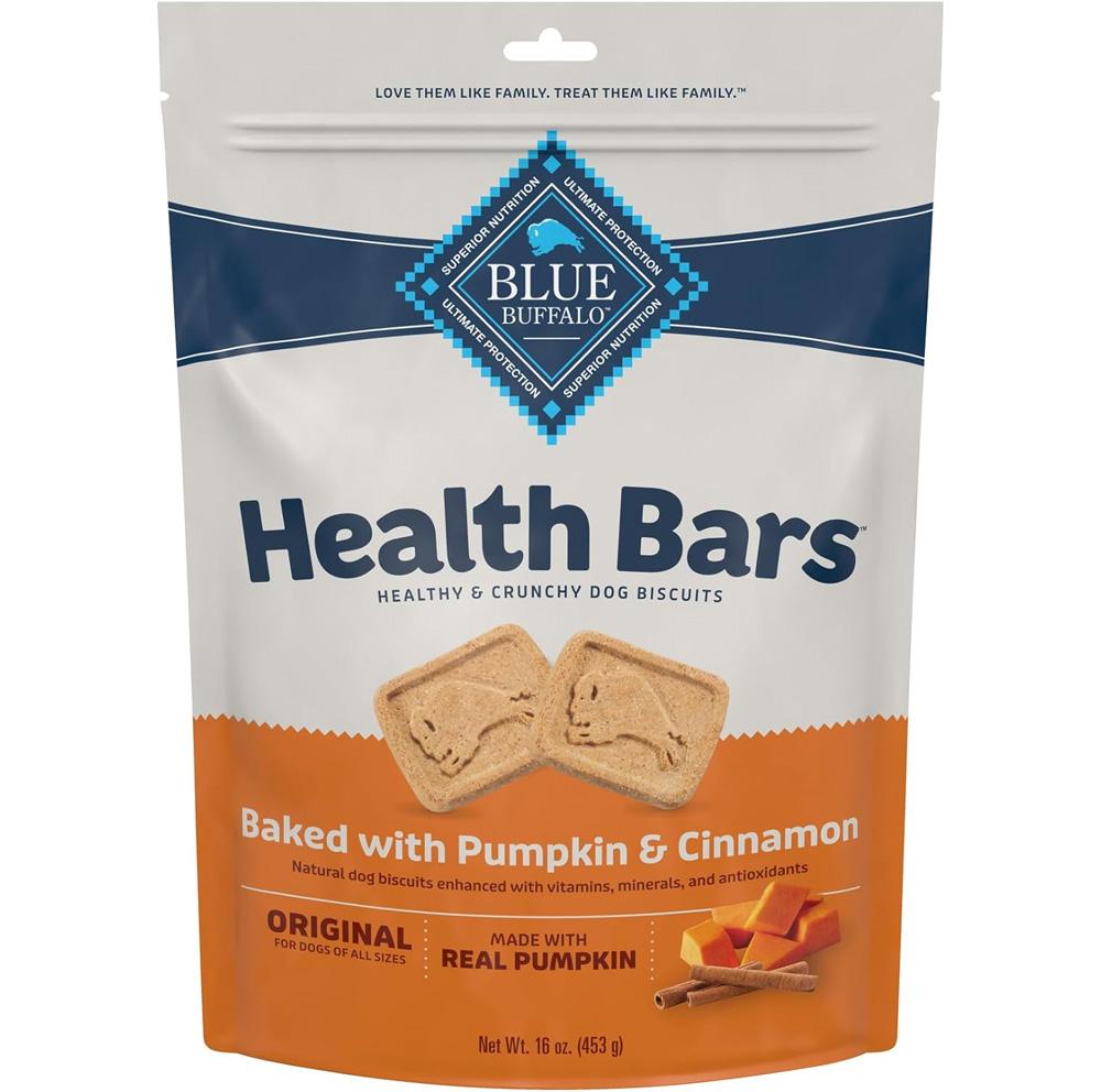 Blue Buffalo Health Bars Natural Crunchy Dog Treats Biscuits for $3.55