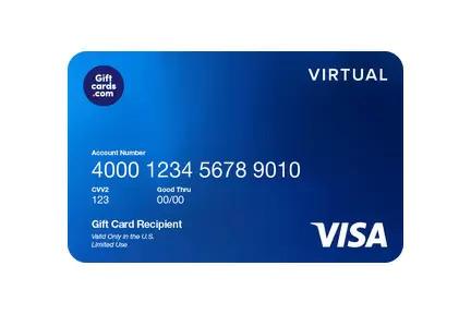 $100 Visa Virtual eGift Card for $95.95