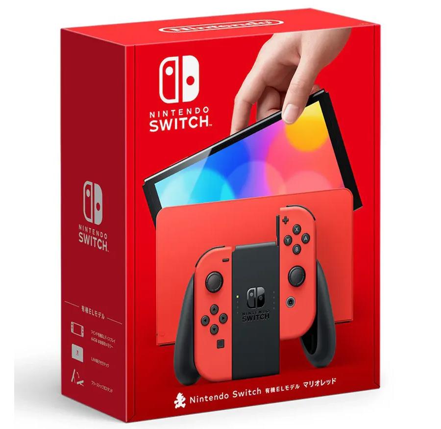 Nintendo Switch OLED Mario Red Edition Console System for $264.99 Shipped