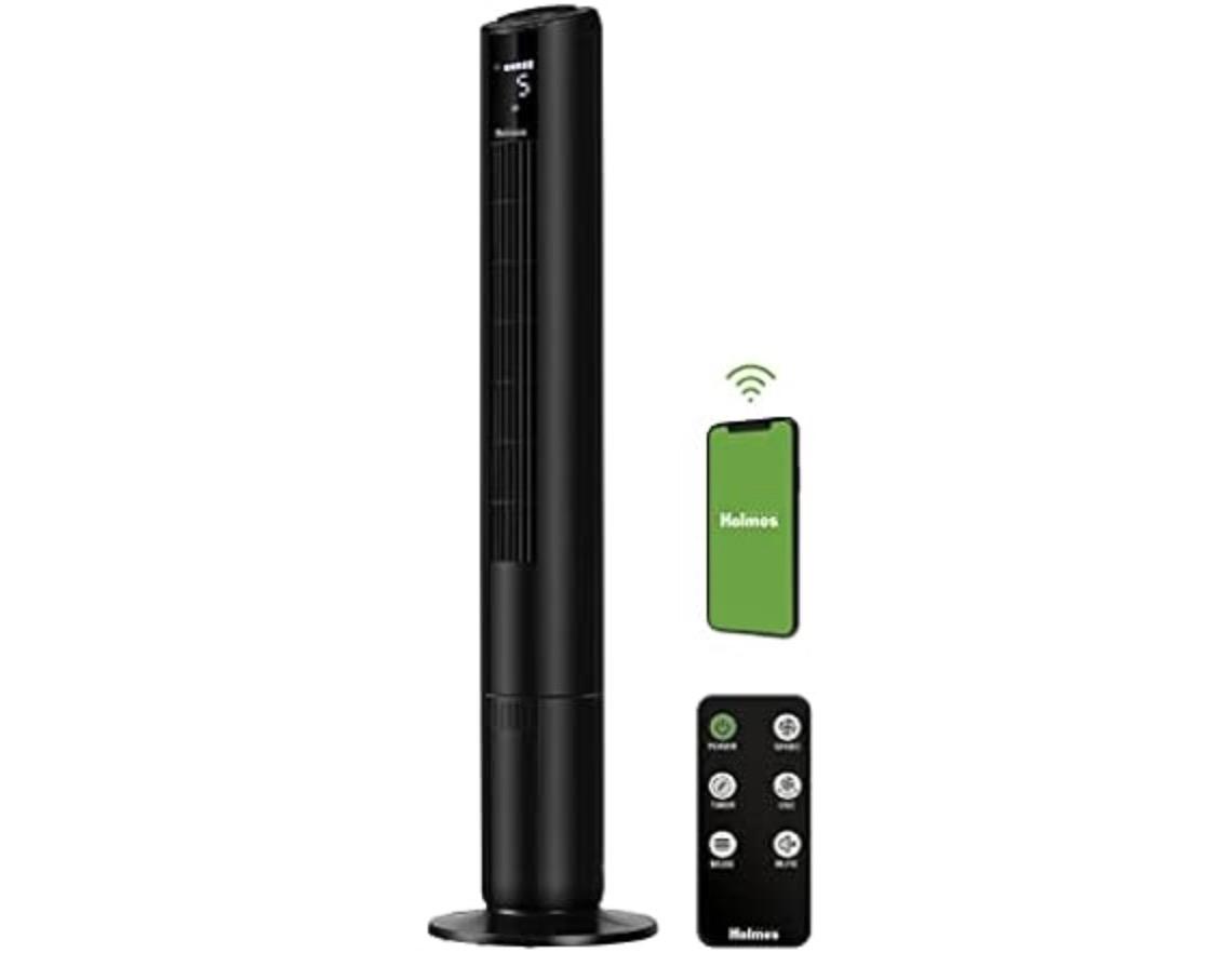 Holmes 42in SmartConnect Wifi Digital Tower Fan for $29.99