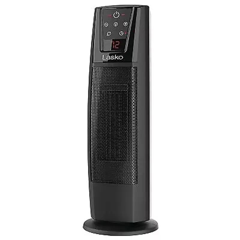 Lasko Ceramic Tower Heater with Remote for $15.99 Shipped