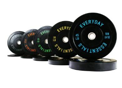 BalanceFrom Olympic Bumper Plate Weight Plate 260Lb Set for $229.99 Shipped