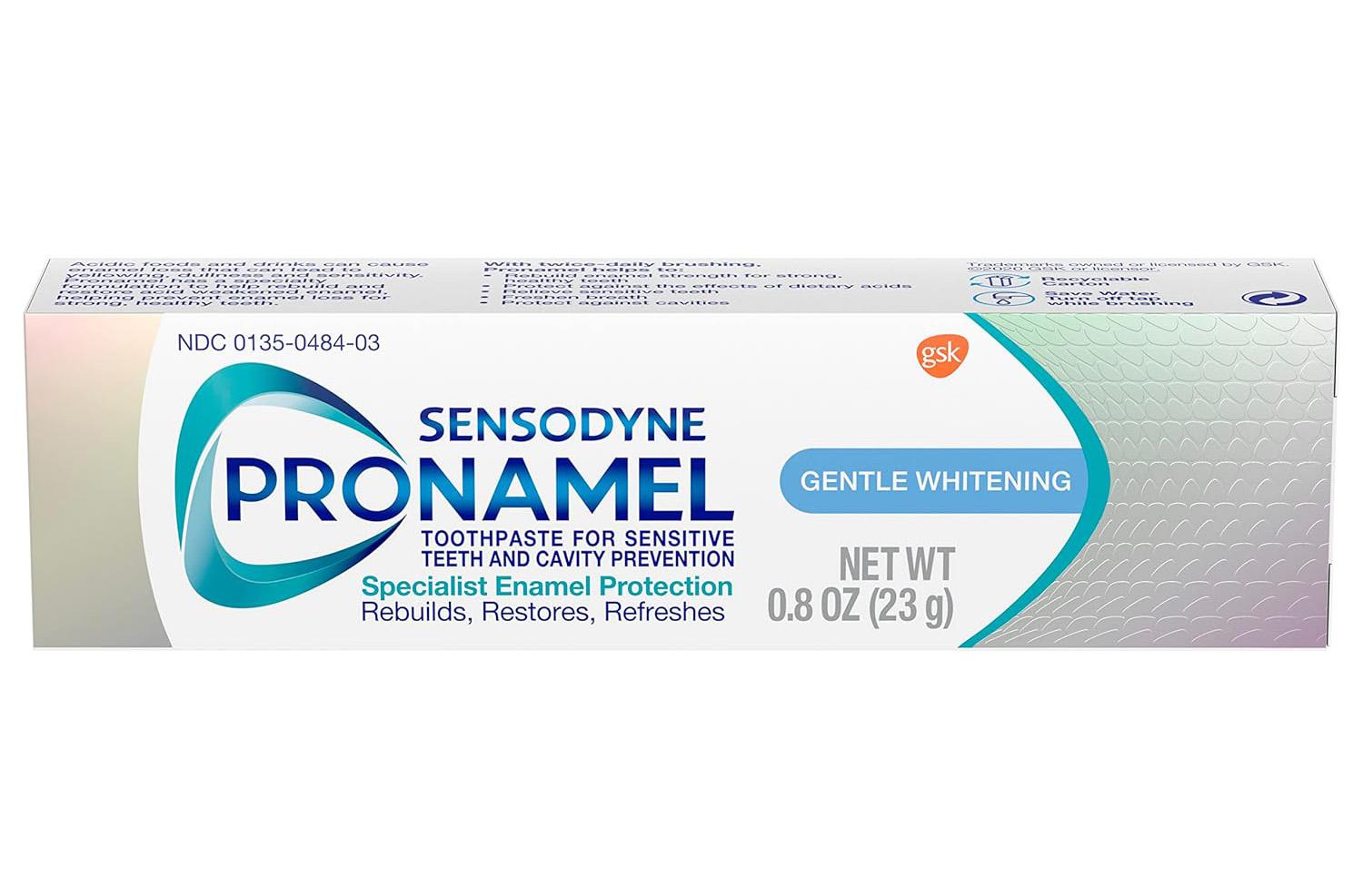 Sensodyne Pronamel Gentle Whitening Travel Size Toothpaste for $1.58