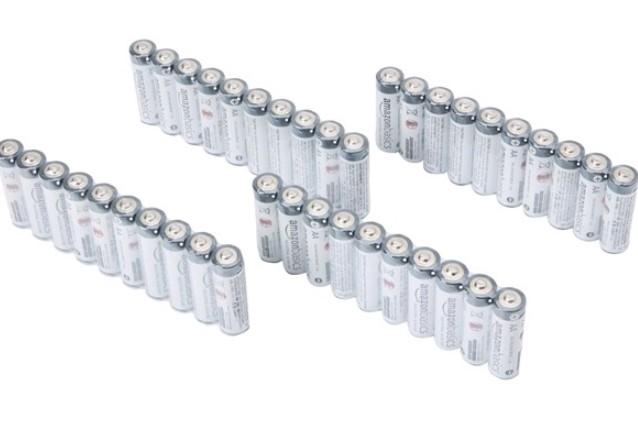 AmazonBasics AA Industrial Alkaline Batteries 40 Pack for $6.99