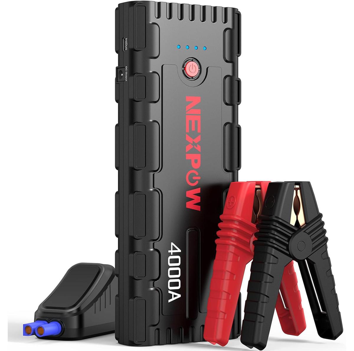 Nexpow G17 S40 PD60W Battery Car Jump Starter for $49.99 Shipped