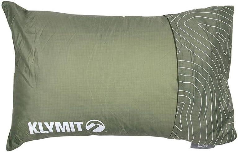 Klymit Drift Shredded Memory Foam Camping Travel Pillow for $25.39