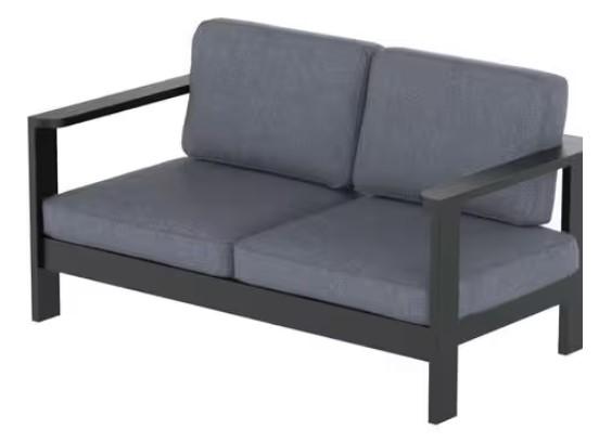 Home Decorators Collection Aluminum Outdoor Loveseat for $149.75 Shipped