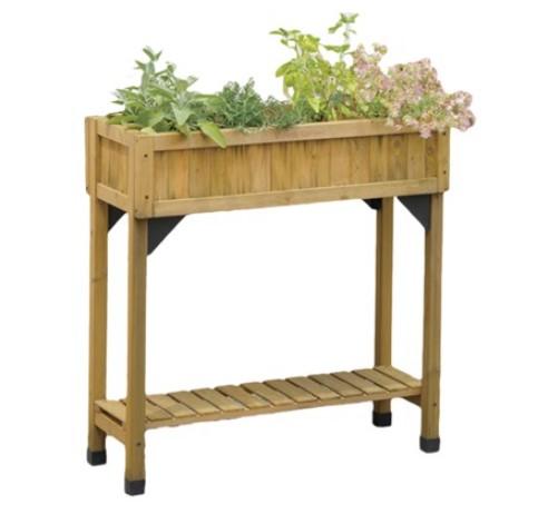 Vegtrug 4-Pocket Slimline Cedar Herb Garden Planter for $44.99