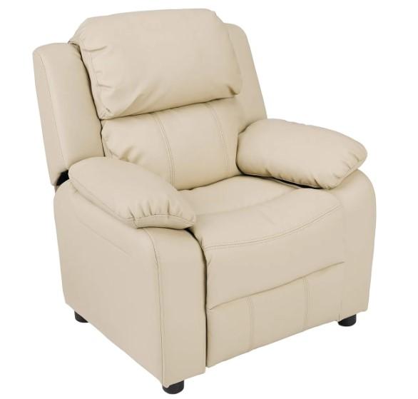 Amazon Basics Faux Leather Kids Youth Recliner for $69.99 Shipped