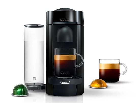 Nespresso DeLonghi Vertuo Plus Coffee and Espresso Maker for $89.09 Shipped